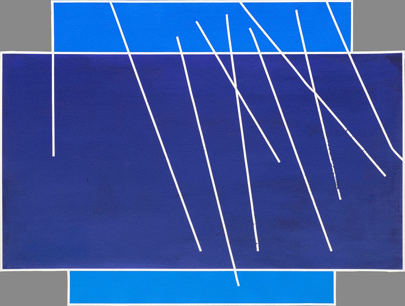 abstraction, Regina five, Canadian art, Contemporary art, Emma Lake, non-representation art, blue