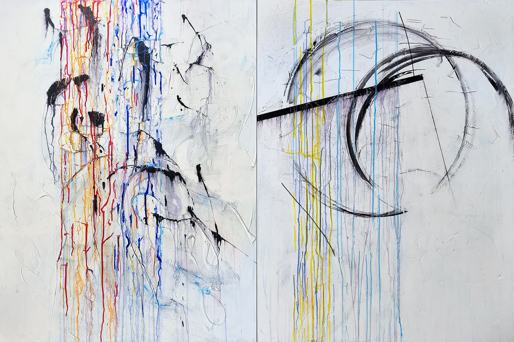 Abstraction, meditation, Toronto, colour field, muted, arch, flow, expression, yellow