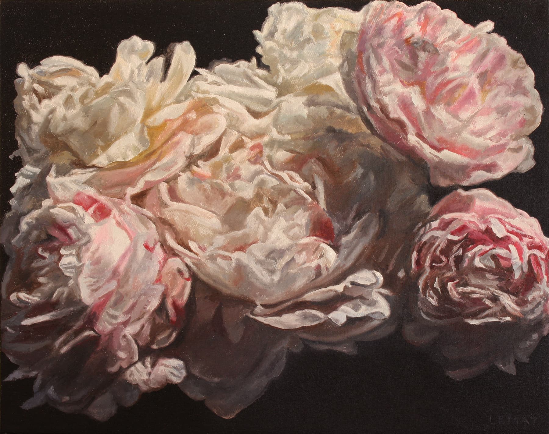 flowers, realism, Canadian art, renaissance, contemporary art, Alberta artist