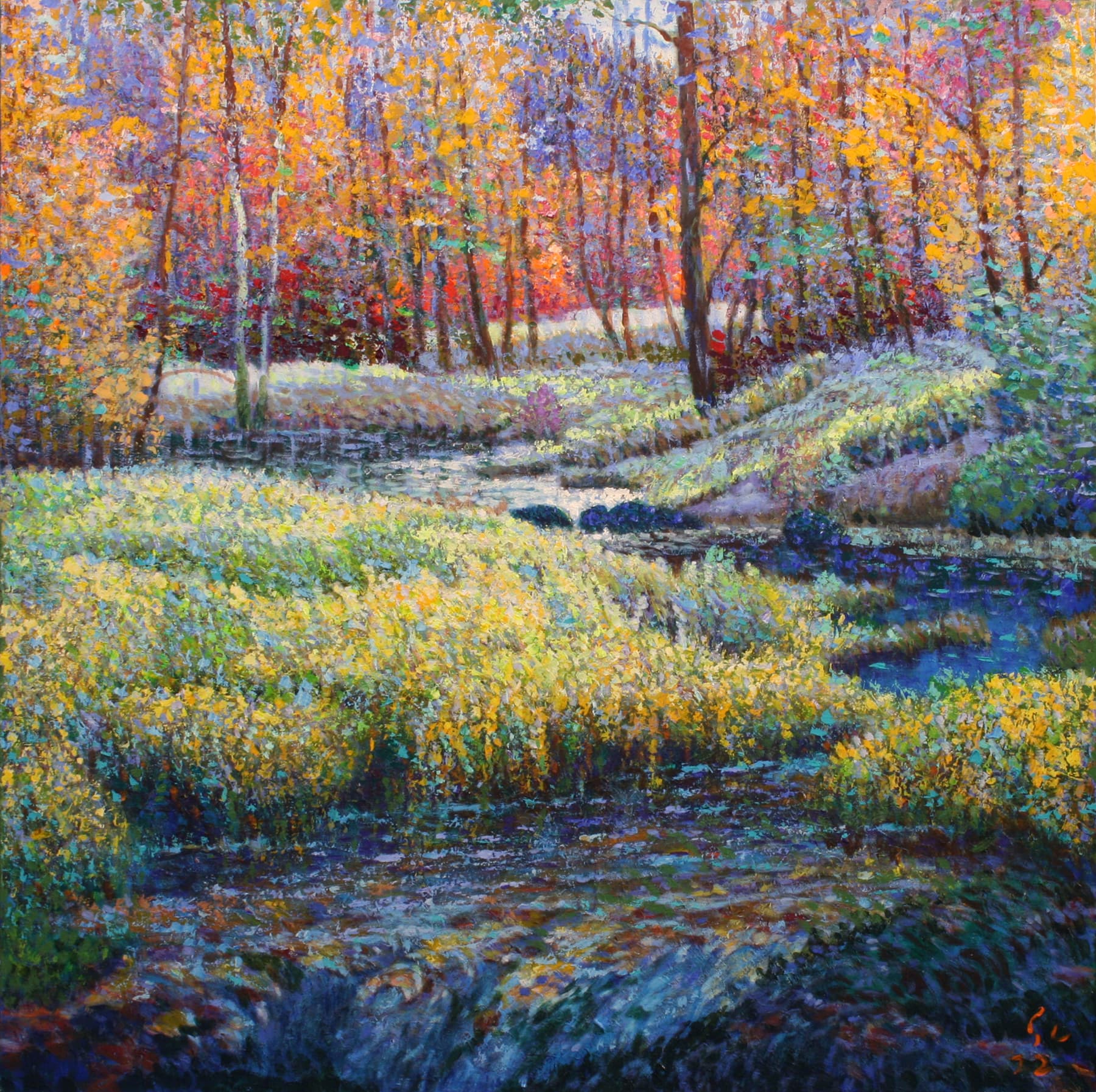 impressionistic, landscape, Ontario