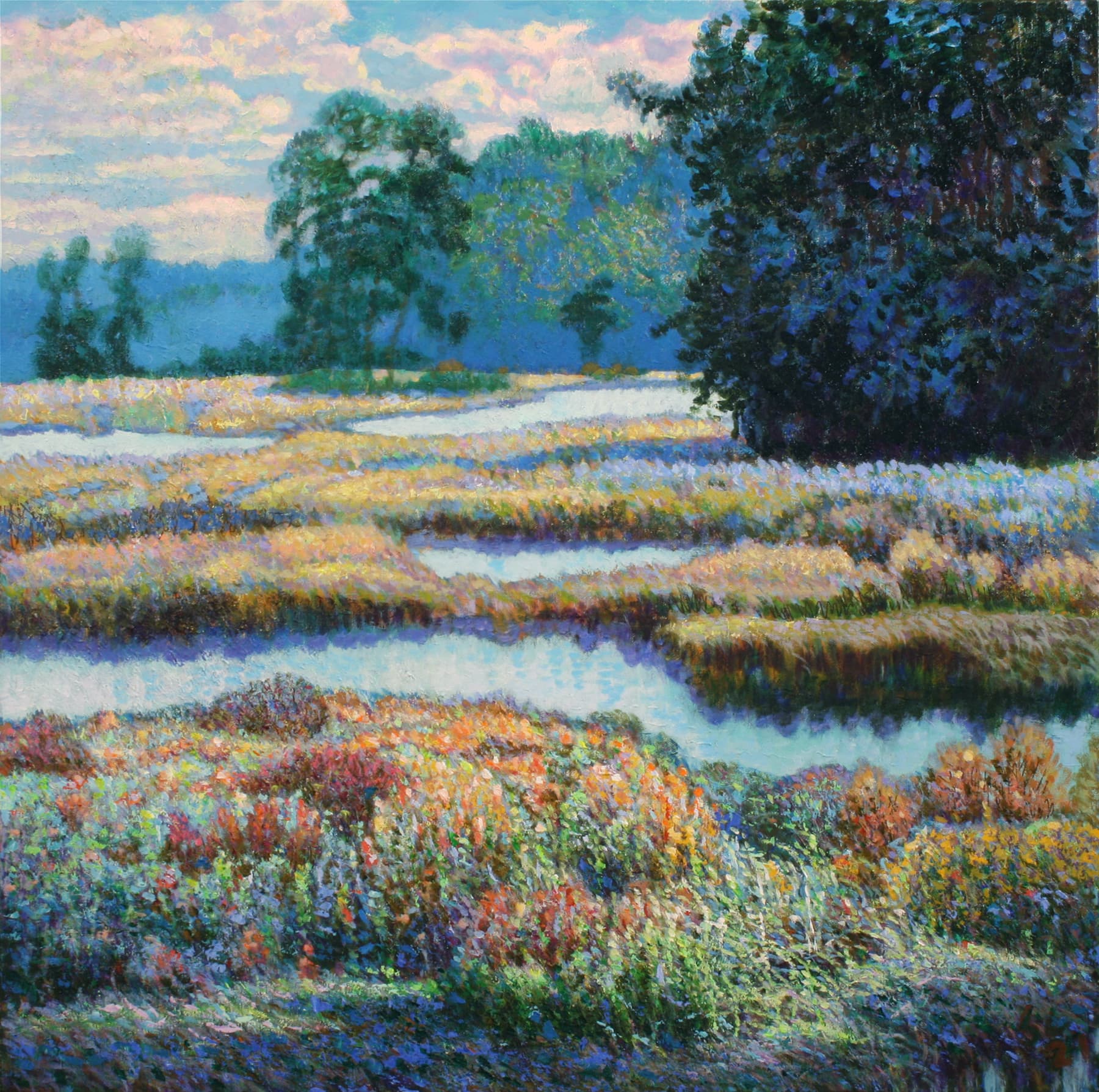 impressionistic, landscape, Ontario