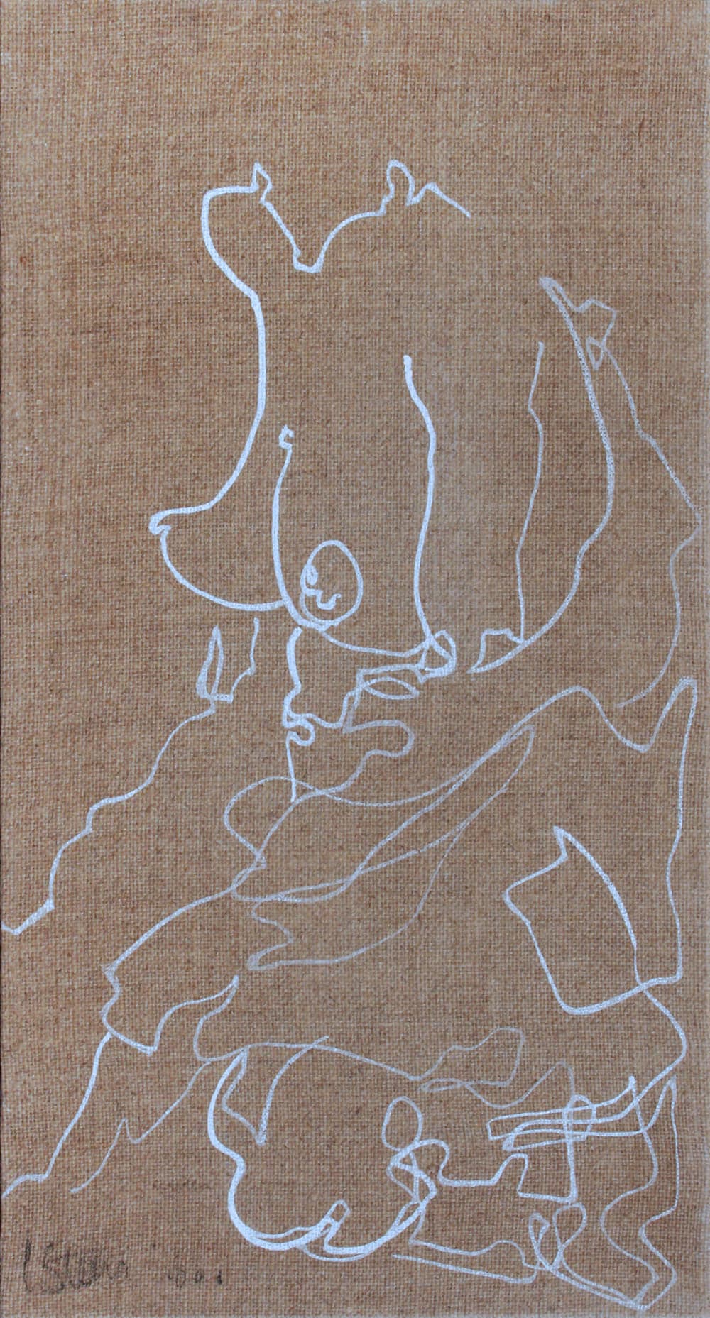 drawing, mark-making, figure, life drawing, Calgary, nude, side, form, sketch, linen