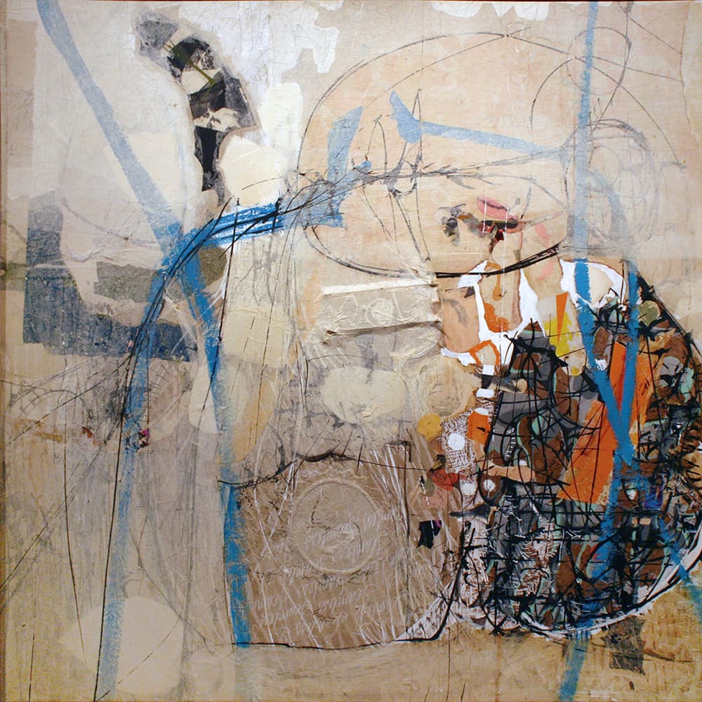 Action expressionism, Ontario artist, abstraction, Venice Bienanale, Toronto, Painters eleven, collage