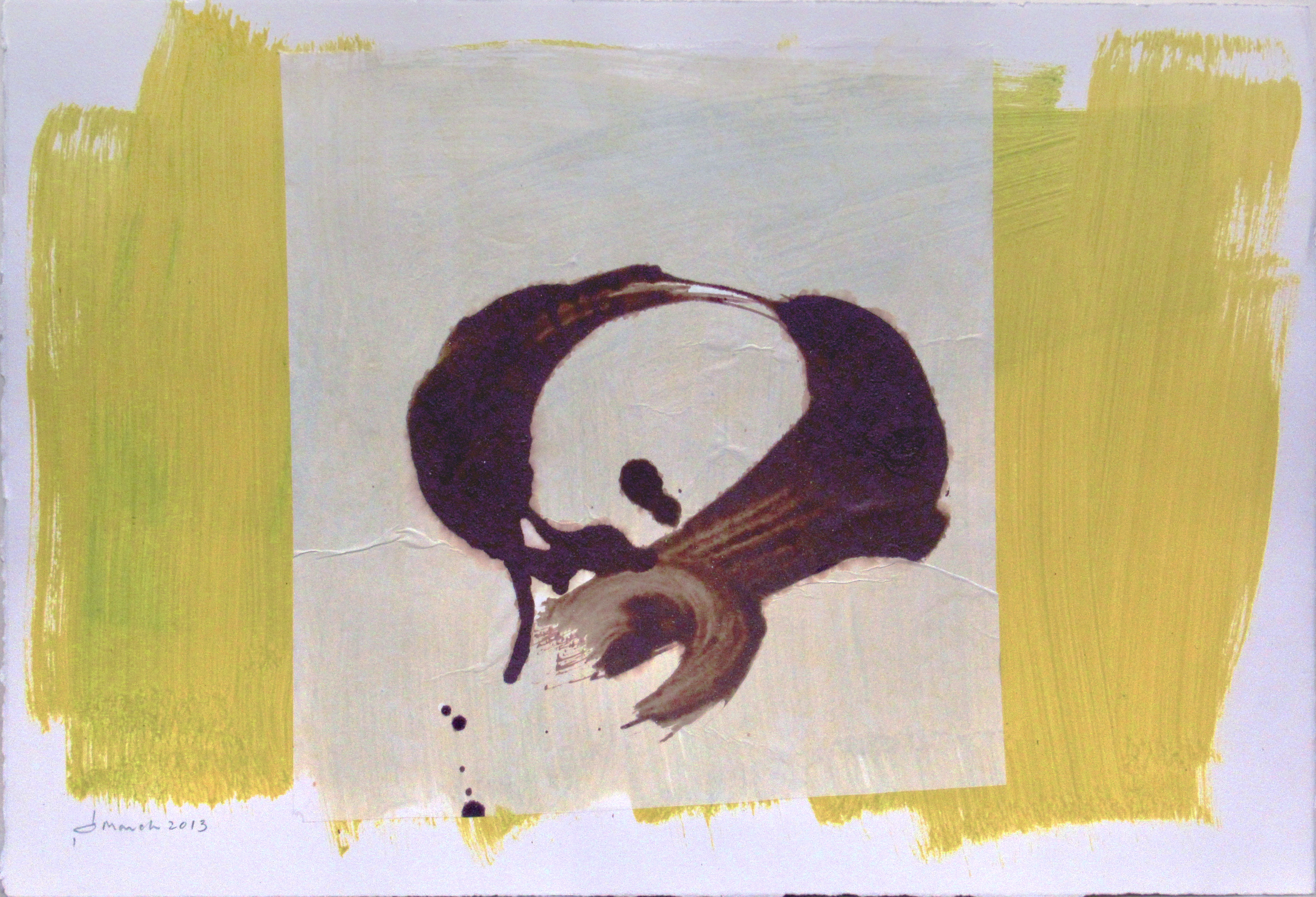 pastel, family, round, flower, watercolour, mixed media, minimal, banner, Yellow