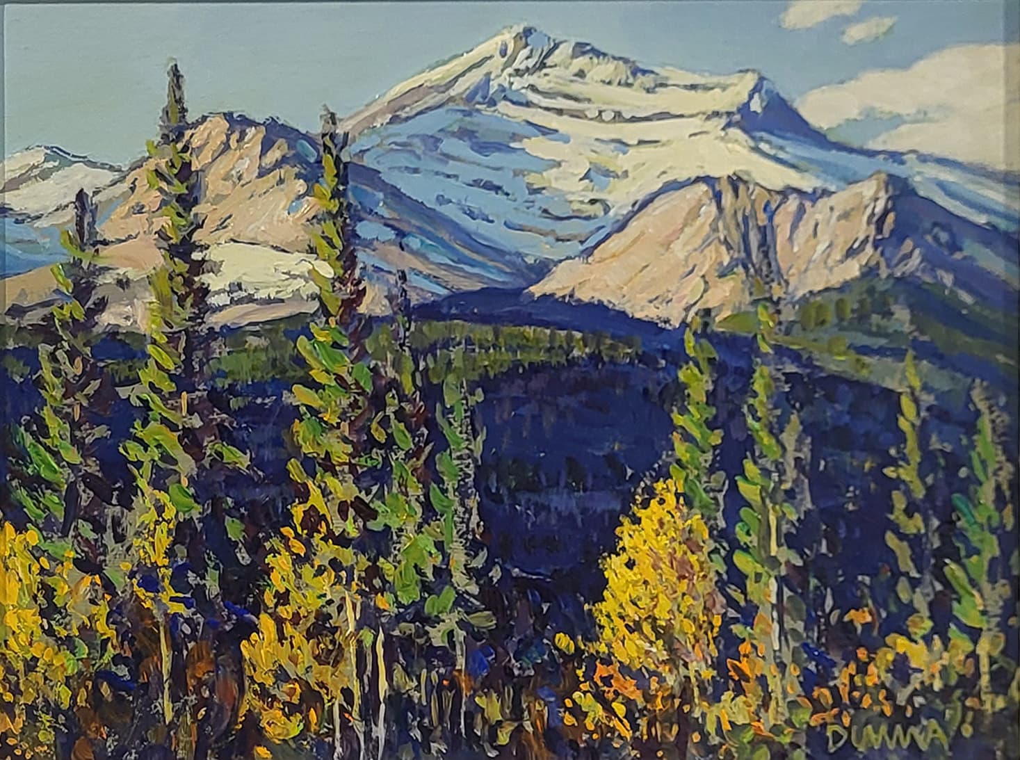 Mountain. snow covered, Rockies, Canadian, Alberta