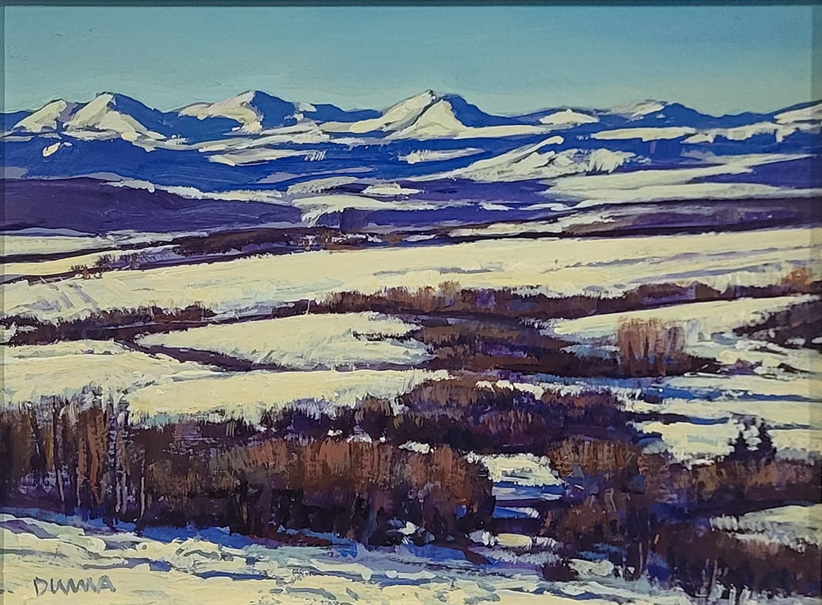 winter, landscape, Alberta