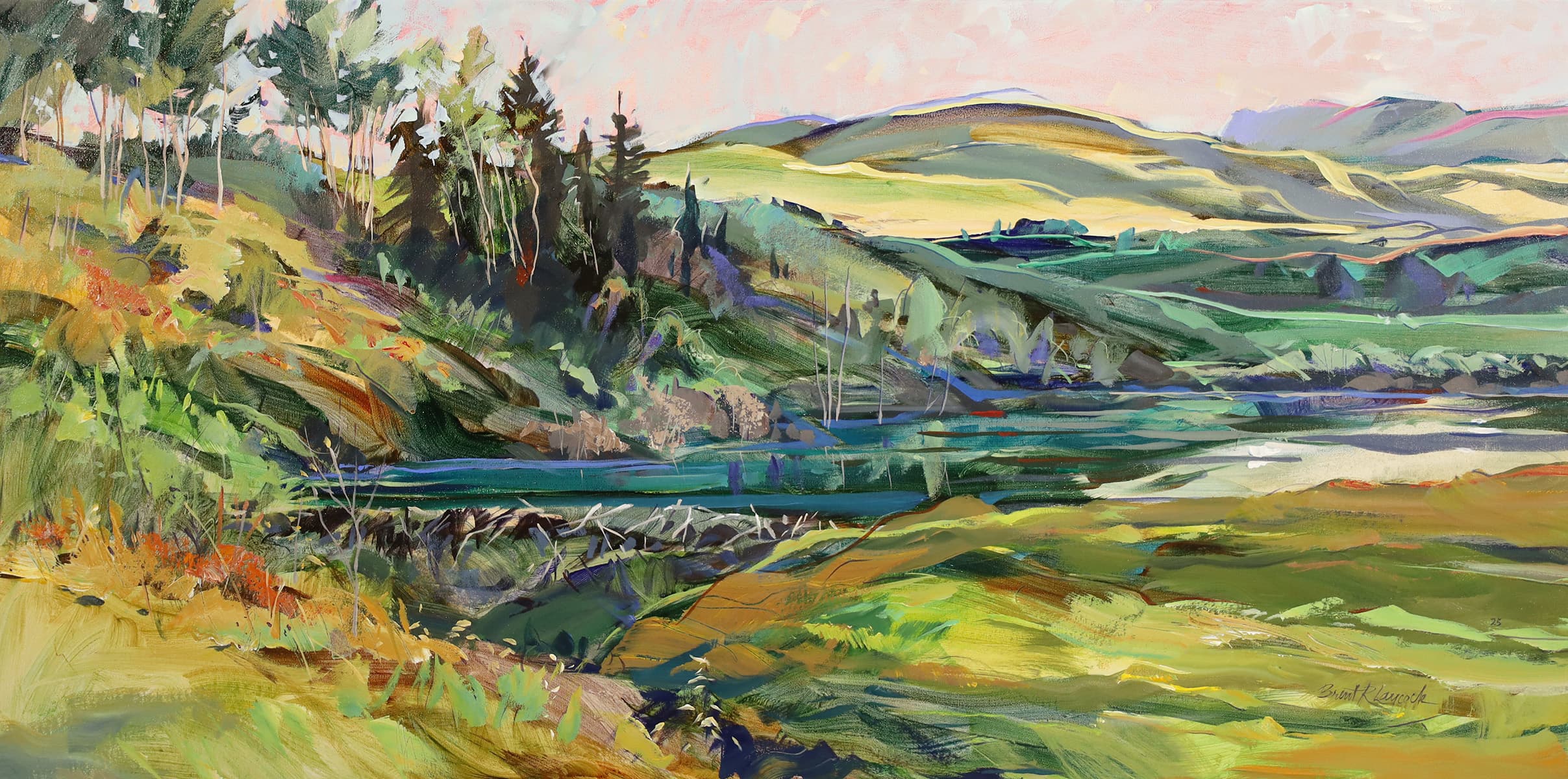 landscape, impressionism, Canada