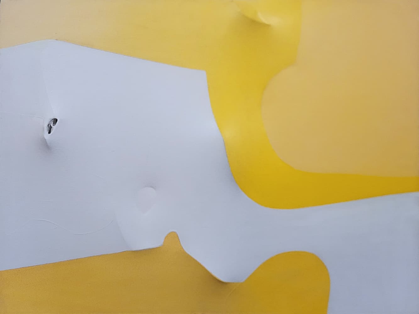 Abstraction, Canadian abstract painter, geometric, circles, abstract, shaped, 3D