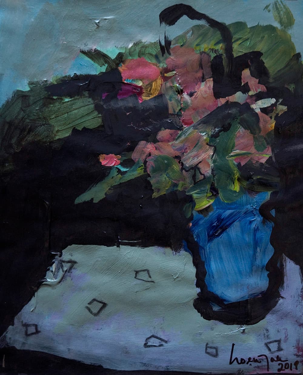 still life, impressionism, Canadian art, oil painting, floral, flowers, figure, figurative, landscape, square