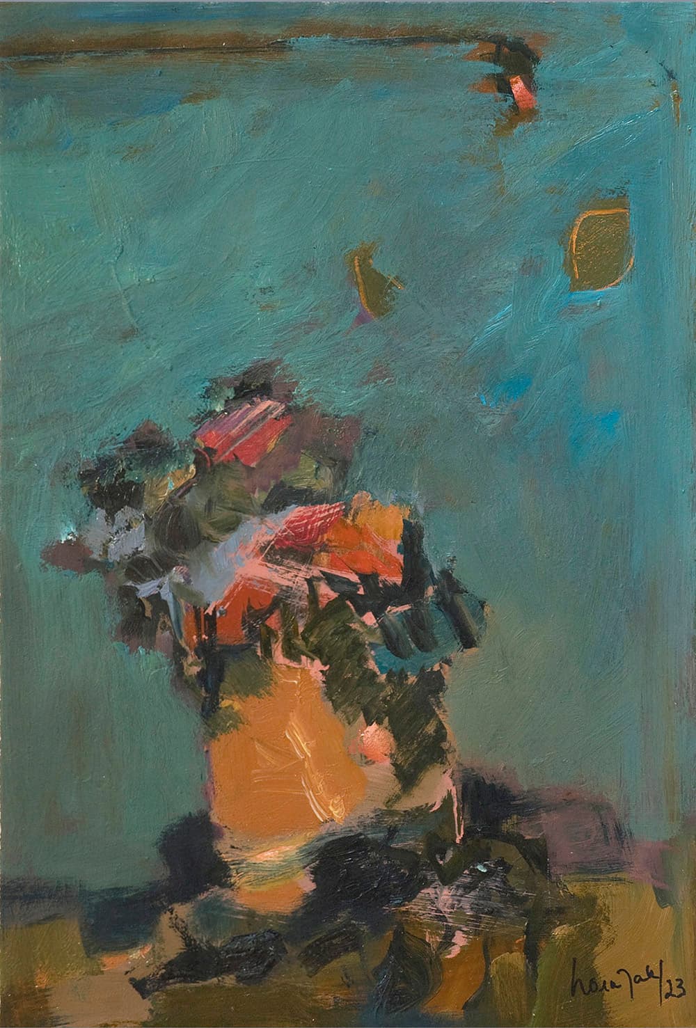 still life, impressionism, Canadian art, oil painting, floral, flowers, figure, figurative, landscape, flow, olive, green