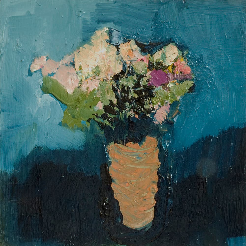 still life, impressionism, Canadian art, oil painting, floral, flowers, figure, figurative, landscape,terracotta