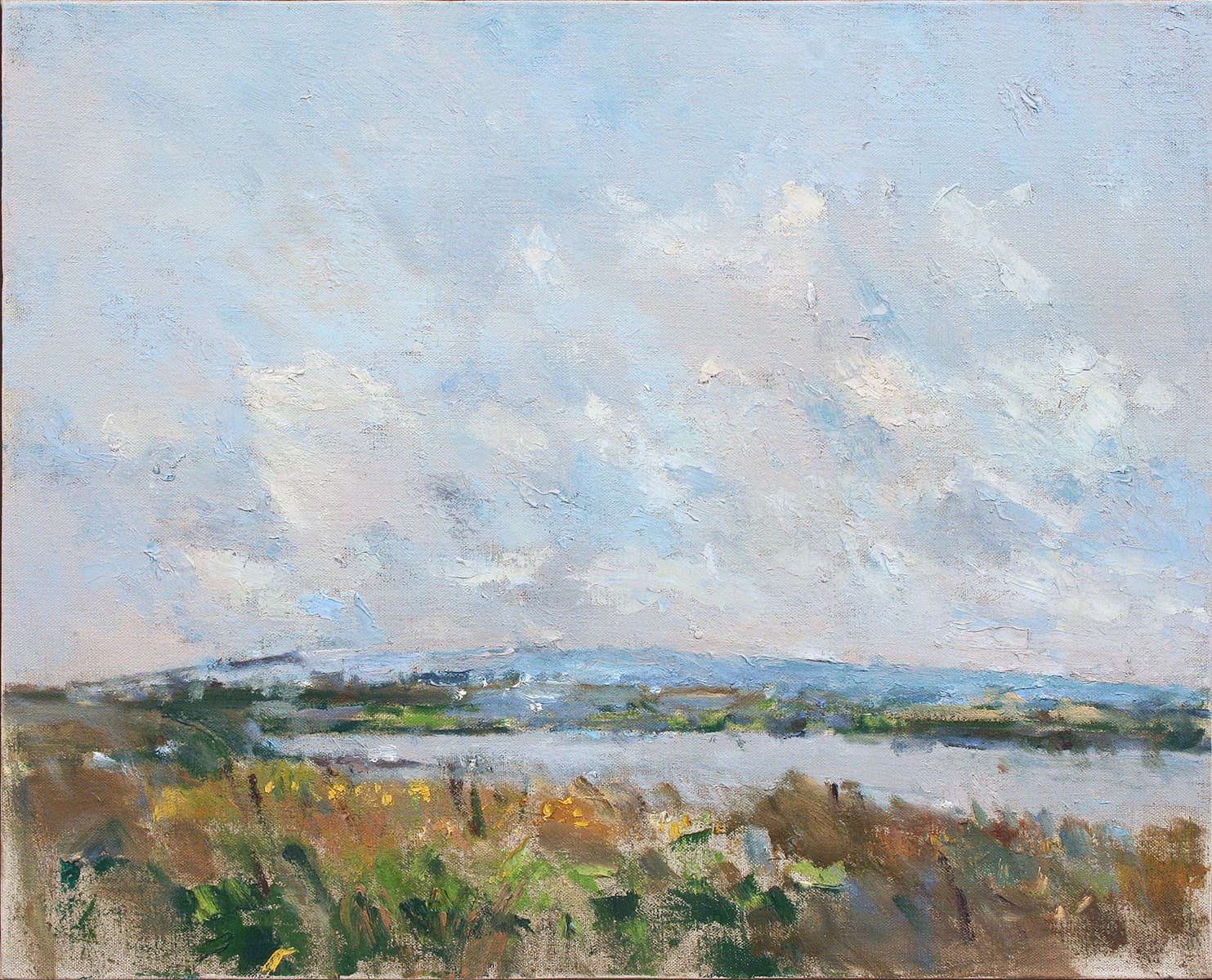Saskatchewan landscape painting plein aire