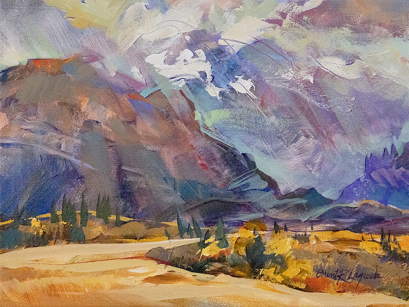 pastel colors, mountain, river, rocky mountains, landscape, moving, rainfall, moody, wash