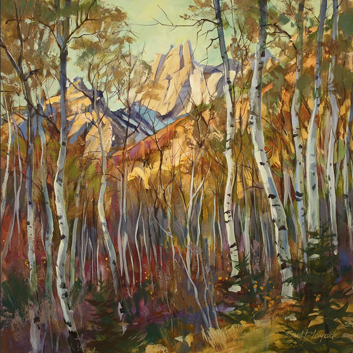 fall, apens, trees, mountain, rocky mountains, landscape, Banff