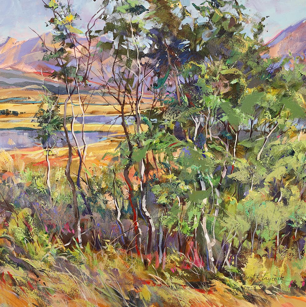 pastel colors, mountain, river, rocky mountains, landscape, moving, fall, earthy