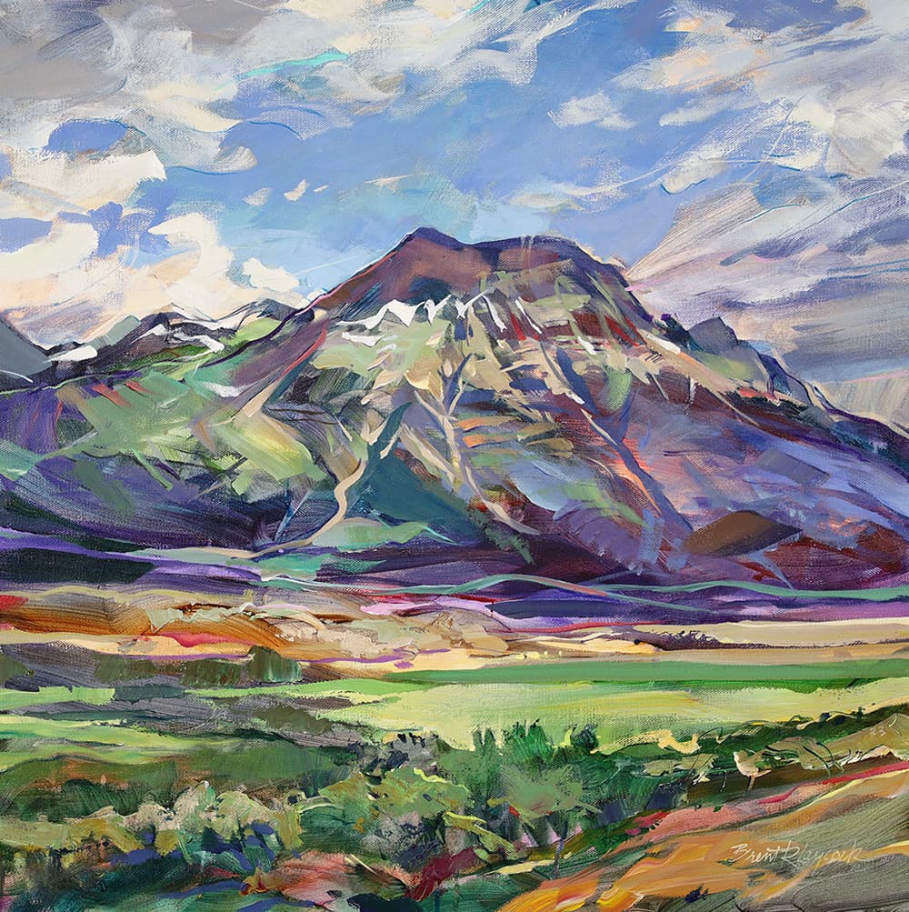 pastel colors, mountain, river, rocky mountains, landscape, moving, Waterton, livingston range