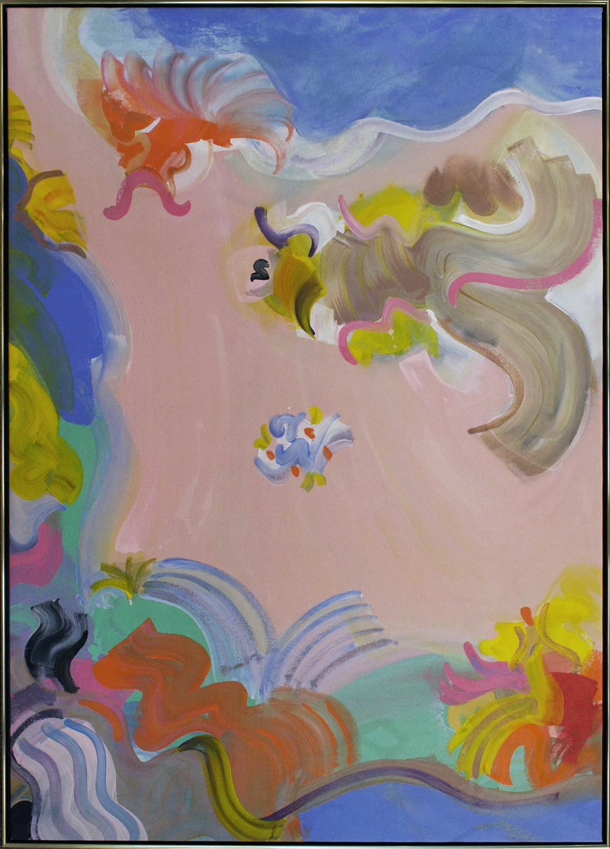 abstraction, Regina five, Canadian art, Contemporary art, Clement Greenberg, Emma Lake, Whimsical, Action expressionism, paint series, pastel