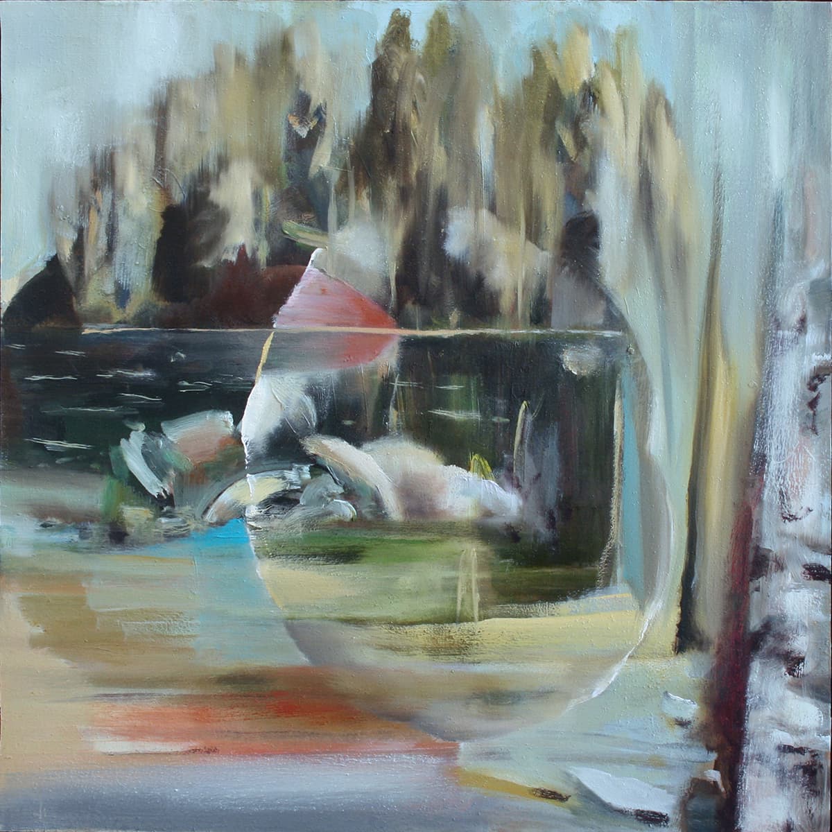 ethereal, dream-like, fantasy, landscape, cave, opening, reveal