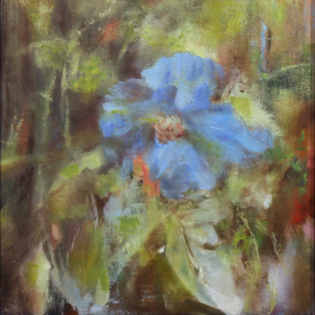 ethereal, dream-like, fantasy, landscape, floral, peonies, garden, backyard, fly fishing, Bow River, water, reeds, flowers