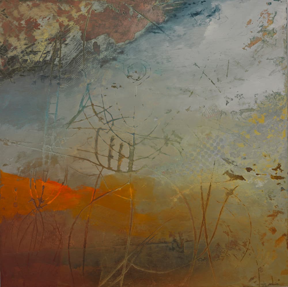 Abstraction, Sunshine coast, British Columbia Artist, Action expressionism, mixed media, nature