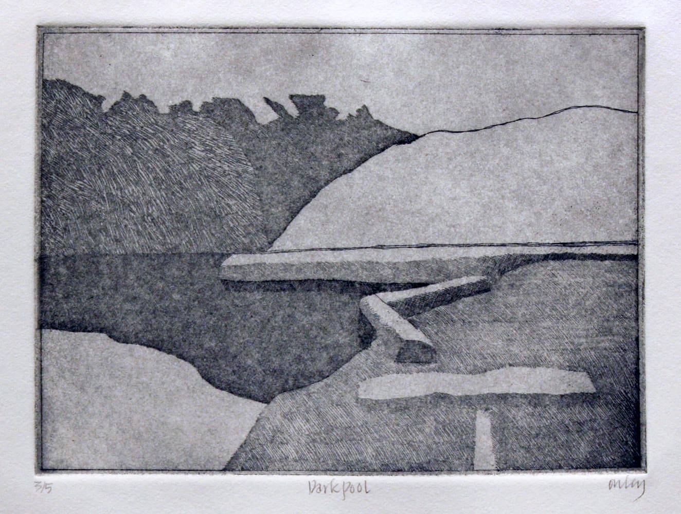 rocks, watercolour, British Columbia, Isle of Man, Canadian, islands, coastal, trees, inlet, water, forest