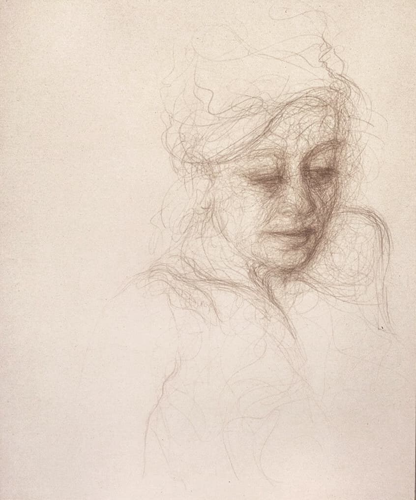 drawing, mark-making, figure, life drawing, Calgary, blind line drawing