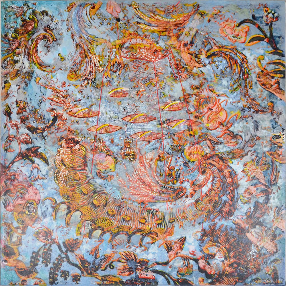 layers, folklore, mixed media, Edmonton, pastel, swirl, encaustic, series, Eden, Garden, Fun, Folklore