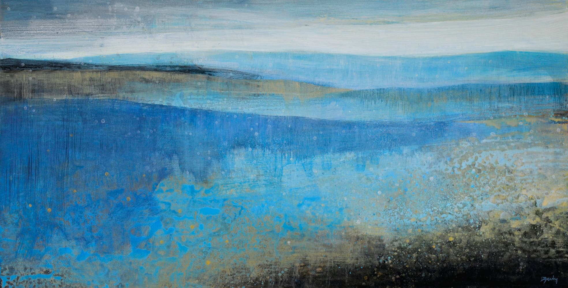 soft colours, off trail, old landscape, aspen, forest, blue