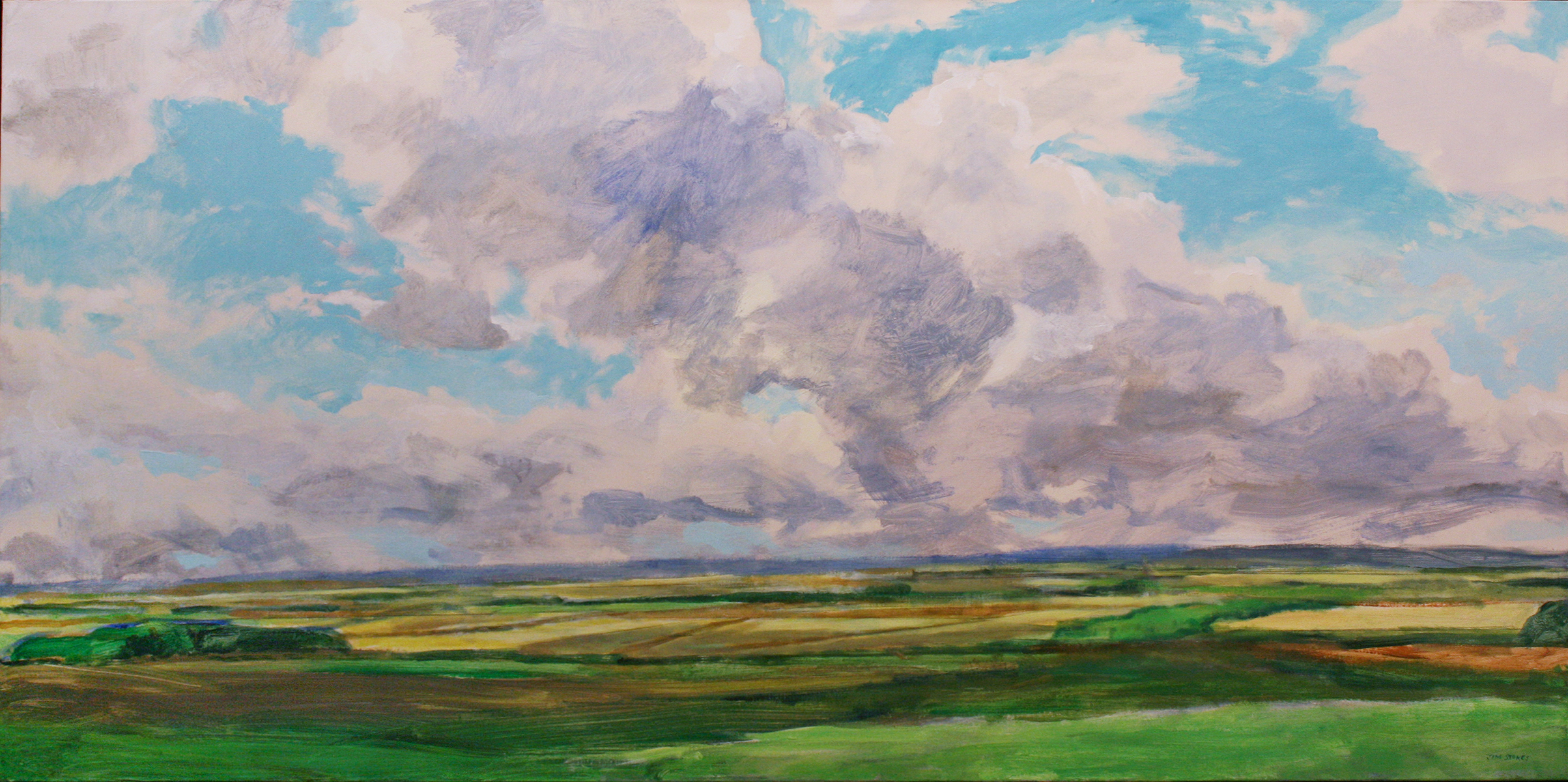 Grande Prairie, Alberta artist, landscape, prairies, farming, impressionistic, painterly
